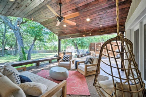Buda Home with Deck and Fire Pit - 15 Mi to Austin!